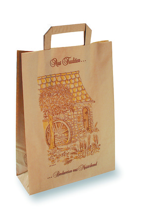 PapTrageTa 26x10x36 braun Mühlenbäckerei - 600450