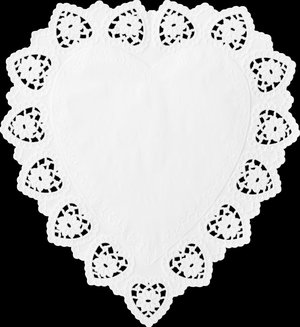 Herzspitzen 30x27cm - 600461