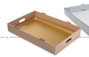 Transportkarton 64,5x42x9,3cm für 60x40er Bleche - 650480