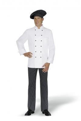 Bcker-Jacke wei Gr.54 - 830050