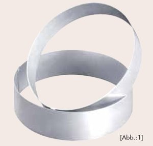Tortenring Plastik 26x6,5cm - 881043