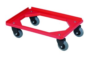 Rollboy rot 60x40cm TK.150kg Temperaturbereich   0°C - +60°C - 884798