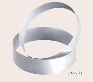 Tortenring Alu 22x6cm - 893073