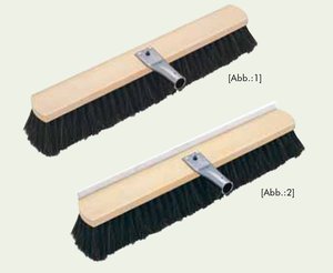 Arenga Besen rot/schwarz 60cm - 894108