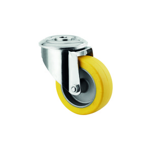 Tente Gummirad gelb 1-Loch - 896578