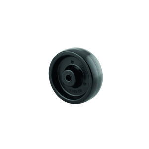 Tente Kunststoffrad schwarz - 896580