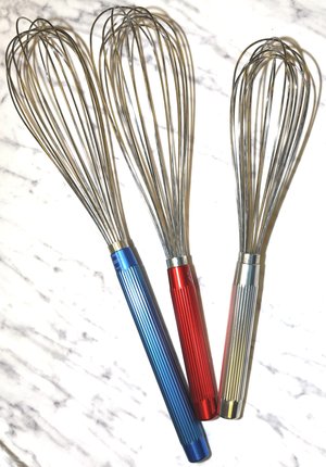 Schneebesen 42cm Alugr.gerillt - 90102