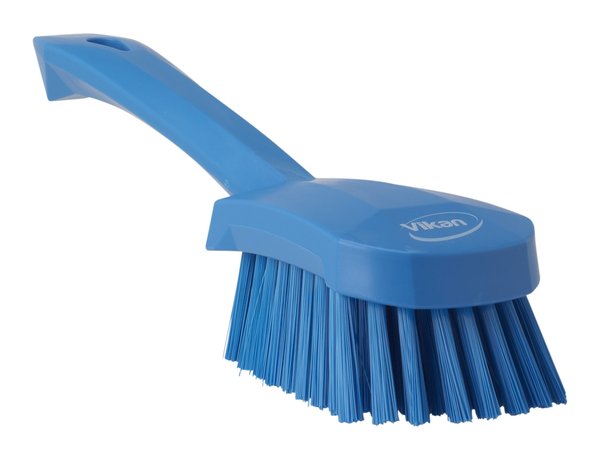 Vikan Handbürste m.Stiel blau - 90174