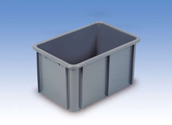 Stapelkasten grau  600x400x320