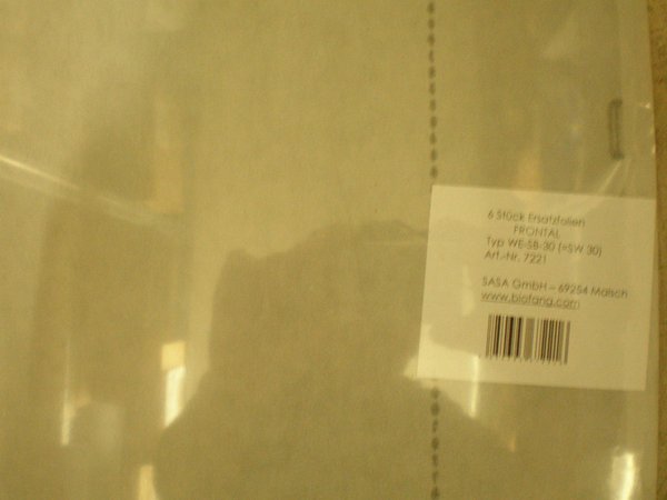 Ersatzfolie Frontal.WE-SB30 6 Stk. - 894790