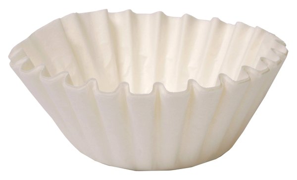 Korb-Filterpapier weis Bonamat 250/84mm ,KT  à 1000 Stück