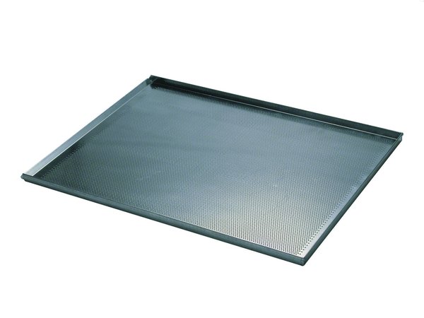Lochbl.Alu 78x58cm 3rd 3mm Rdl Stärke 2mm, Randhöhe 2,5cm - 881146