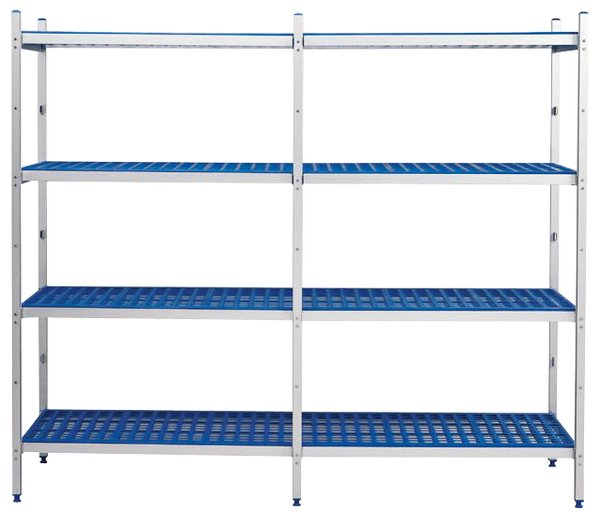 Grundregal Alu+KS 173x101x60cm - 886601