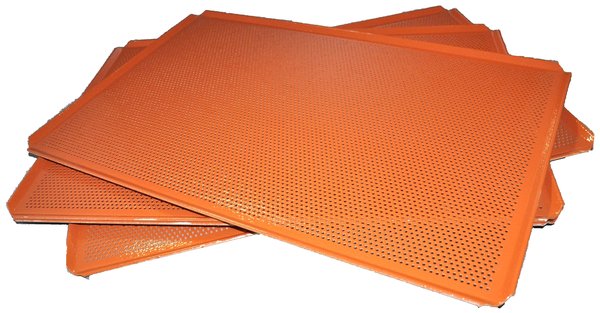 Lochbl.Alu 60x40cm 4rd silikon 3mm Rdl, Stärke 1,5mm, Rand 1cm - 881167