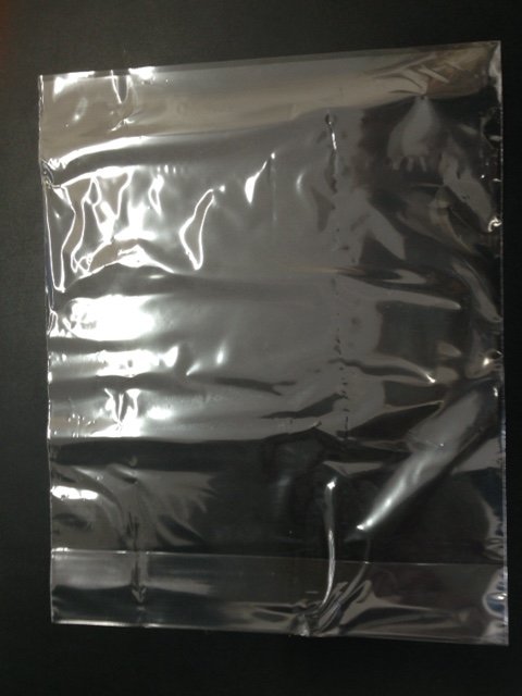 CPPBodenBtl. 24x29 sterilisier transparent 35my, mit Bodenfalte 4cm - 639006
