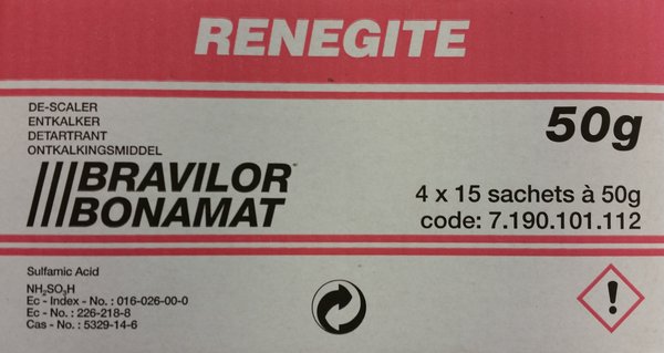 Entkalker Renegite Bonamat 4x15 Beutel je 50g - 895531