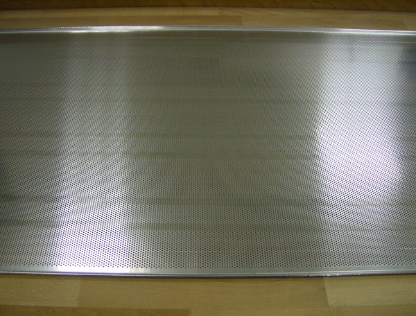 Lochbl.Alu 98x58cm 2r lang 45° 3mm Rdl, Stärke 2mm, Randh. 1cm - 893955