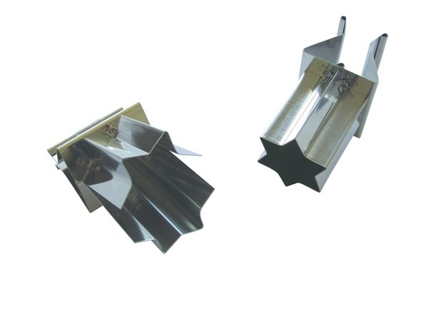 Zimtsternaustech.5cm Edelstahl - 882424