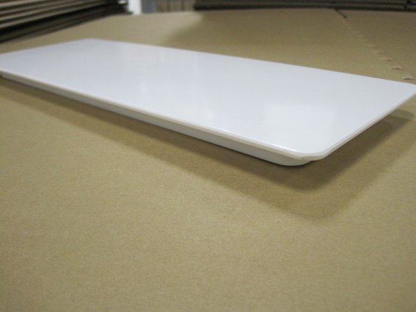 Tortenpl.KS 40x14cm eckig weiß - 893747