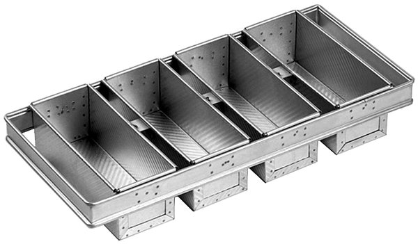Toastbrotbat.275x95x95mm 4tlg. für Stikkenwagen - 880191