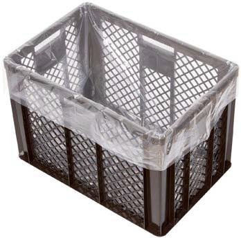 Faltenbeutel f.Transportkörbe 600x400x700mm, 20my - 682005