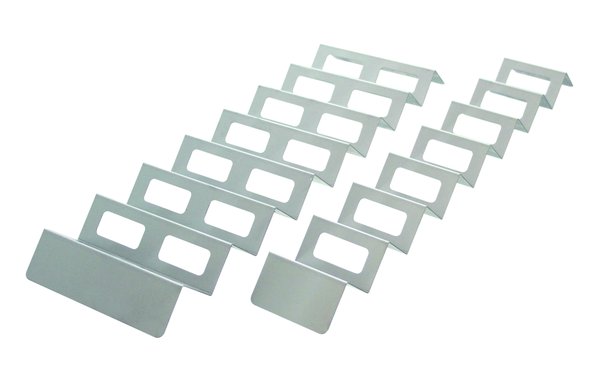 Snackwelle Edelstahl 56x17,5cm f.Ausstelltablett schwarz 881470/71 - 897119