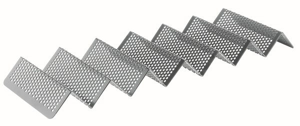Snack-Welle 59x19cm Edelstahl