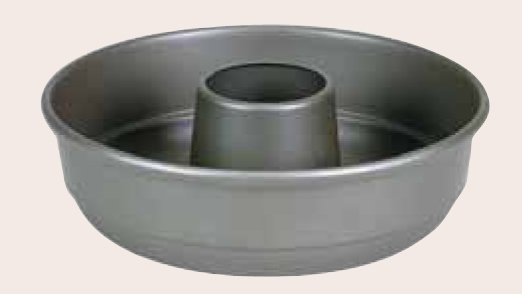 Sandkranzform Ø22cm antihaft max. 200°C, nicht spülmaschinengeeignet - 880004