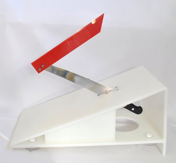 Brotteiler PE m.Spezialmesser m.Messerschutz, Antirutschgummi, - 882140