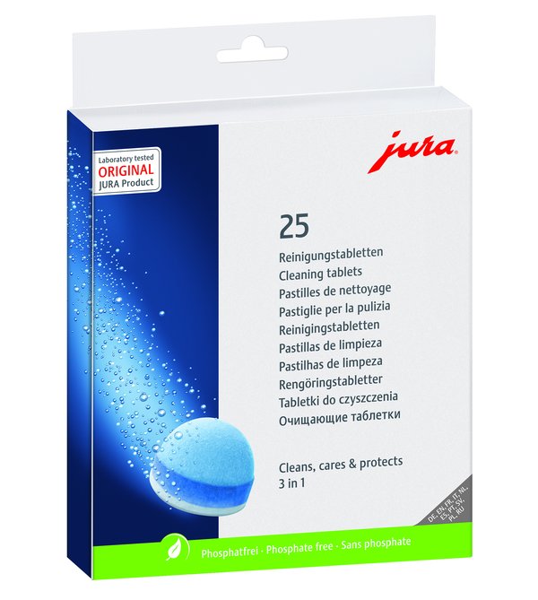 Reinigungstabl.Jura 25St./3,5g - 885887
