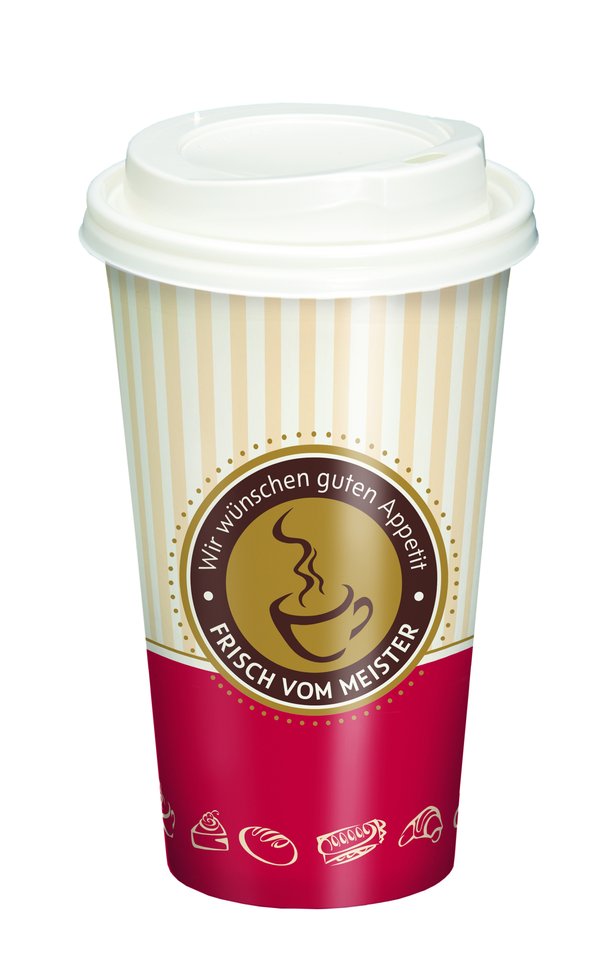 AromaBecher to go 0,4l f.v.M. Deckel: 692525 - 692524