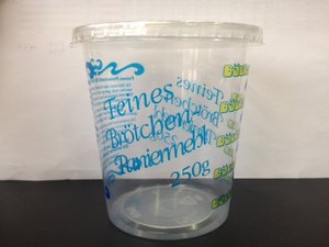 Paniermehlbecher 250g mit Deck - 681647