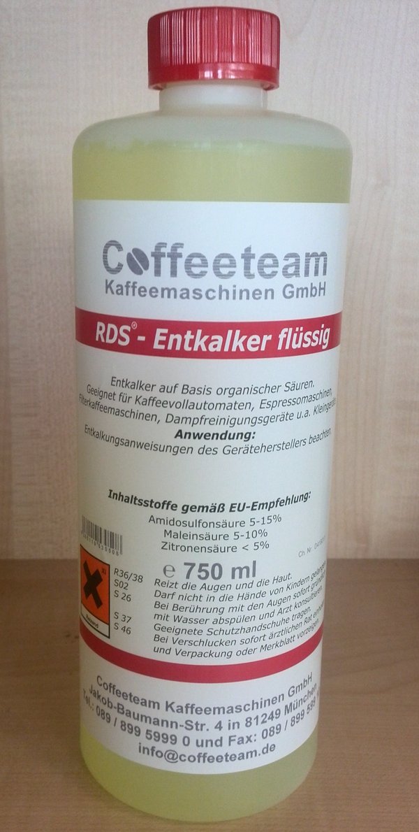 Coffeeteam Entkalker 0,75l Coffeeteam-RDS Entkalker - 60035
