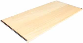 Brotbrett 150x30cm Alu-Kante - 884545