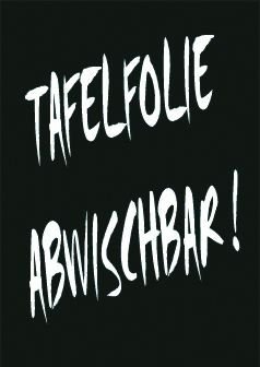 Tafelfolie DIN A1 schwarz passend zu #882648 - 882656