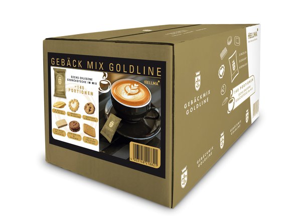 Hel. Gebäckmix Goldline 120 St 6-fach sortiert