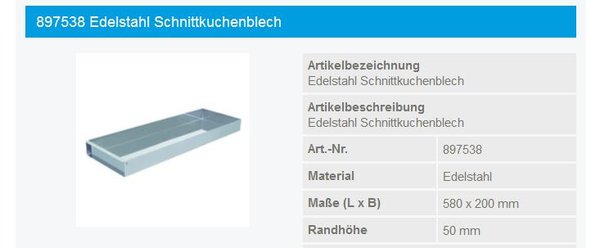 Schnittenblech ES 58x20x5 3rd - 897538