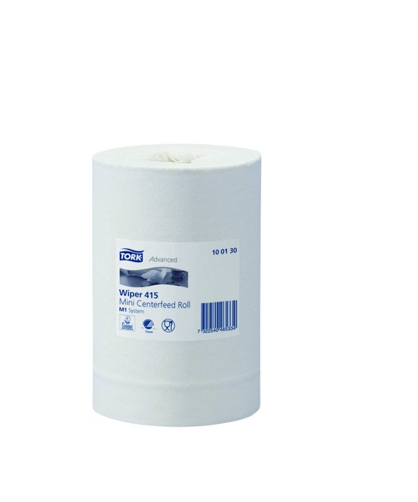 Tork Handtuchrolle1-lag.21,5cm 20cm hochweiß 120m M1, passend f.Spender 885318 - 888422