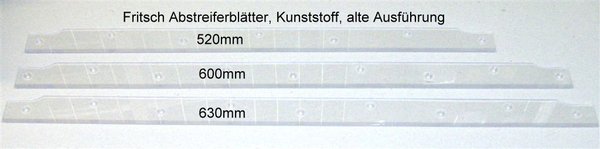Abstreiferblatt 630 Fritsch 13783-001.003 OROGLASSTREIFEN - 60440