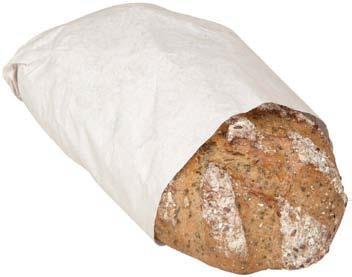 Brotseide 1/2 50x75cm weiß - 600445