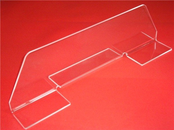 Thekenabt. Acrylglas L: 56cm Höhe: 16,5 cm, nicht spülmaschinenfest! - 894894