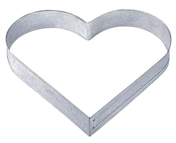 Herzbackrahmen 18x5cm - 881002