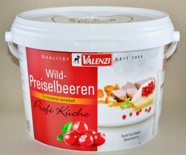 Wild-Preiselbeeren 5kg Eimer