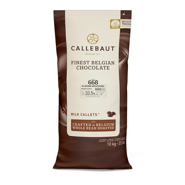 Callebaut 668 – Milchschokoladenkuvertüre, 10 kg