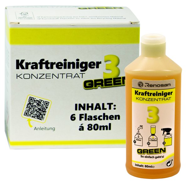 Ren Green Kraftreiniger 80ml Konzentrat 6x80ml - 880084