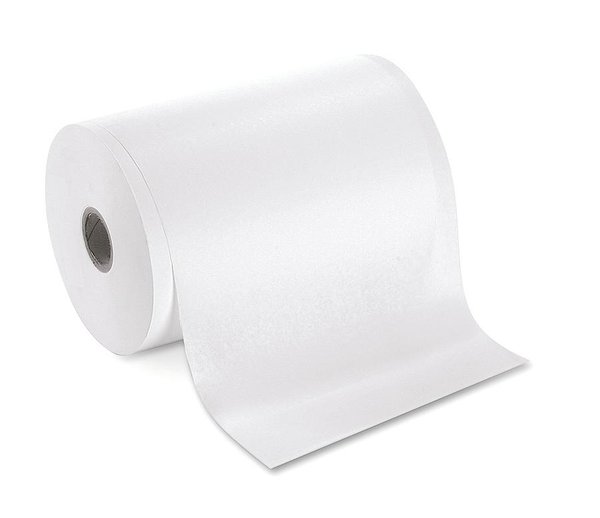 Rollenpapier weiß  40cm
