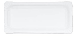 Kuchenteller  16x34cm Unbeschichtet, Triplex-Recycling-Karton - 660847