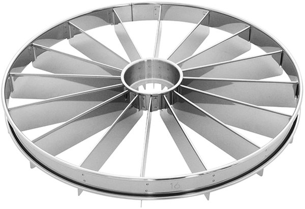 Tortenteiler 16tlg. CNS Ø33cm