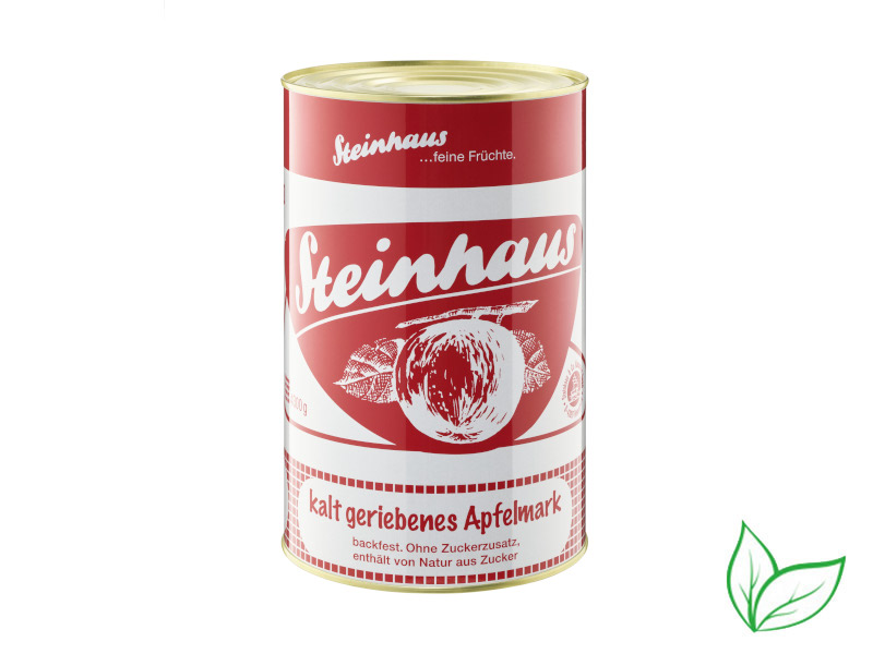 Äpfel kalt gerieben 4250ml ATG 4300g Steinhaus - 351695