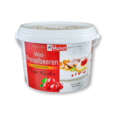 Valenzi Wildpreiselbeeren 5 kg - 361256